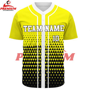 Custom Quick Dry Breathable Baseball Softball Wear <b>Button</b> <b>up</b> Baseball Jersey Boys for Unisex Men's Baseball <b>Shirts</b> - Product Image 6