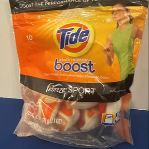 Tide Stain Release Boost Fabreze Sport Pods 10 unidades - Product Image 1