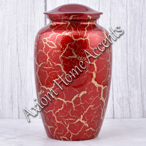 Urna de cremación de aluminio hecha a mano con diseño moderno Recuerdo conmemorativo perfecto por Axiom Home Accents - Product Image 6