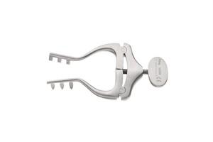 Jansen Mastoid Retractor ใบมีดรักษาฟันแบบทื่อ,การผ่าตัดทางการแพทย์3ฟัน3ซี่115มม. สแตนเลส CE ISO - Product Image 4