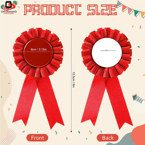 Badges de participation en tissu brodés sur mesure, finition premium, logo personnalisé, design professionnel pour événements sportifs - Product Image 5
