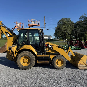 2017 CAT 420F2 Mini chargeur frontal utilisé avec godet à 24 dents pour le creusement de houe et d'excavatrice - Product Image 6