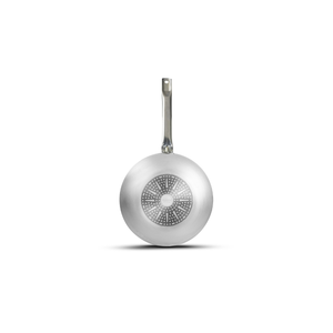 Wok Profundo de Aluminio de 24 cm con Borde Ancho, Antiadherente, con Mango de Acero Inoxidable, Sartén Profesional para Cocinar, Hecho en Italia, Marca Pura Induction - Product Image 3