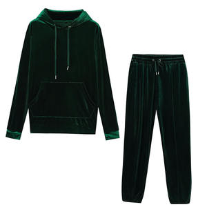 Survêtement à manches longues pour femme avec pantalon de jogging pour le fitness quotidien, l'entraînement, les vêtements de sport et les tenues de rue actives - Product Image 1