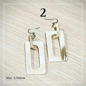 Buffalo Horn <b>Earrings</b> for Girls <b>Earring</b> Woman <b>Earring</b> Horn Jewelry Natural Horn for Women High Quality - Product Image 1