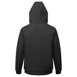 Vestes d'extérieur coupe-vent Blouson bombardier décontracté rembourré à fermeture éclair et imperméable pour hommes pour l'automne et l'hiver - Product Image 4