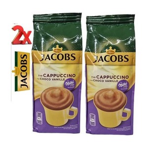 Calidad superior Milka Choco Vanille Cappuccino Jacobs Moments Instant Coffee 2x500g Premium Creamy Cappuccino para Cafe Retail - Product Image 3