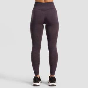 Leggings Capri Deportivos Casuales Dexter, Sin Costuras, Térmicos, Color Gris, Talla XL, Tejido de Punto, Nailon, Spandex, Cintura de Cuero - Product Image 3