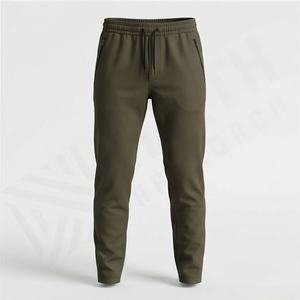 Pantalones Deportivos de Algodón para Hombre, Diseño Ajustado, Logotipo Personalizado, Pantalones de Gimnasio, Cómodos, Venta al por Mayor, Suministro de Fábrica, Oferta al por Mayor - Product Image 1