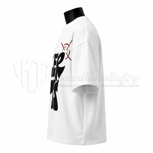 Camiseta Gráfica Oversize para Hombre, Premium, Estilo Urbano, Algodón, Impresión Personalizada, Hombros Caídos, Fabricante de Camisetas - Product Image 4