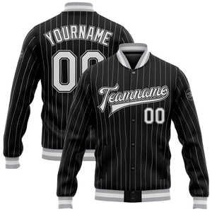 OEM American College Style Letterman chaqueta de poliéster personalizado béisbol invierno Logo Casual uniforme personalizado Varsity para hombres chaqueta - Product Image 6