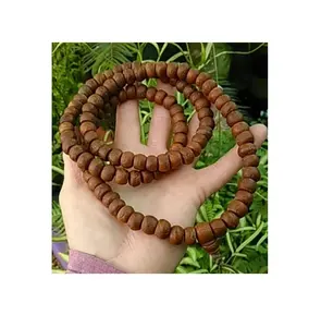 108 perline di legno mala collane di gioielli per bracciale tibetano buddista Mala Buddha braccialetto di fascino per fatto a mano