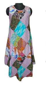 ชุดเดรสผ้าฝ้ายธรรมชาติ SK NOOR and SONS สำหรับผู้หญิง ดีไซน์สวยงาม หลายสี เป็นมิตรกับสิ่งแวดล้อม - Product Image 4