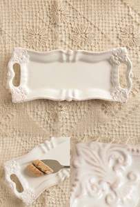 Elegante bandeja de cerámica para servir, perfecta para organizar Grandes cenas y reuniones familiares con un diseño elegante - Product Image 5