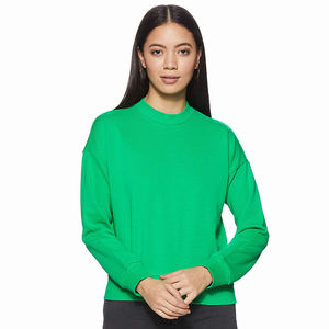 Sudadera con logotipo y etiqueta personalizada de talla grande XS, sudadera de manga larga de Color loro, ropa de punto de invierno informal inteligente con sudaderas con capucha - Product Image 1