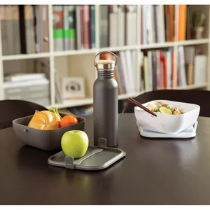 Vasos Modernos de Acero Inoxidable, Botella Sostenible de Acero para Merchandising - Product Image 6