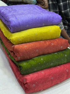 ผ้าไหมพื้นที่ทำเพื่อการแต่งกายวัสดุผ้าและวัสดุผ้าแพรเย็บปัก - Product Image 2