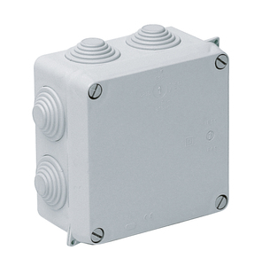 Scatola quadrata impermeabile con coni 100x100x55mm. Viti a 1/4 di giro (Solera 715) - Product Image 1