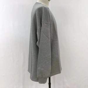 Sudadera de Alta Calidad para Hombre, Estilo Pullover, Felpa Francesa de Algodón, Unisex, Color Sólido, Hombros Caídos, Talla Grande - Product Image 6