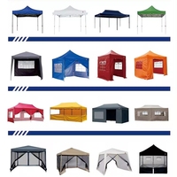 Vente en gros 3x3m Pop Up Auvent Tente Chine Fabricant 10X10ft Tente Gazebo Extérieur pour Spectacle Fête Jardin