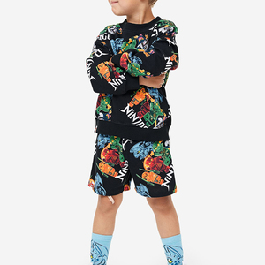 Ensemble deux pièces t-shirt à manches d'été Offre Spéciale survêtement d'été à logo personnalisé pour hommes - Product Image 2