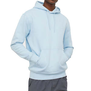 Sweat à capuche en coton pour homme de haute qualité, logo personnalisé, doux, chaud, respirant, vêtements de sport décontractés, fabricant d'usine OEM - Product Image 1