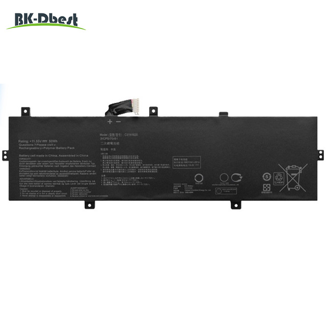 C31N1620 C31POJH Laptop Replacement Battery for Asus Zenbook UX430U UX430UQ UX430UQ-GV015T U4100U U4100UQ Series Laptop