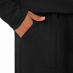 Nueva llegada de alta calidad 100% algodón francés Terry personalizar las mujeres cuello redondo sudaderas Joggers conjuntos chándal conjunto 2026 - Product Image 3