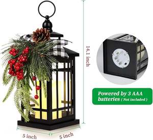 Linternas de velas decorativas de acero inoxidable con elegancia vintage templada para eventos en interiores y exteriores, fiestas y bodas - Product Image 6