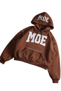 Ventes en gros de sweats à capuche pour hommes avec surpiqûres contrastées, logo personnalisé, molleton lourd, streetwear, fournisseur OEM, marque privée, États-Unis - Product Image 5