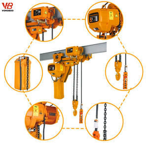 Paranco Elettrico a Catena di Alta Qualità con Carrello, Capacità da 1 a <span class=keywords><strong>5</strong></span> Tonnellate, Nuovo e Usato, Materiale in Acciaio per Industrie Edili - Product Image 5