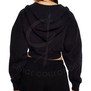 Sudadera con Capucha de Verano de Alta Calidad con Diseño de Cremallera, 100% Algodón, Personalizable, de Secado Rápido - Product Image 2