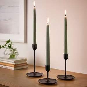 HIGH QUALITY RING <b>PILLAR</b> <b>CANDLE</b> HOLDER TALL DECORATIVE IRON RING METAL <b>PILLAR</b> STAND DECORATIVE <b>PILLAR</b> HOLDER - Product Image 1