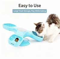 Distributeur de friandises en forme de moulin à vent avec ventouse, jouet interactif pour chien, distributeur lent, jouet de puzzle pour chat, jouets pour animaux de compagnie, ensemble coloré en gros