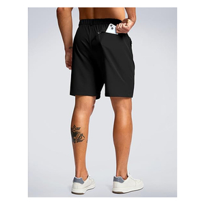 Pantalones cortos de hombre con cremallera 3 más populares pantalones cortos de hombre casuales personalizados de alta calidad premium - Product Image 6