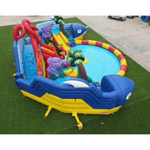 Castillo Inflable Comercial con Tobogán, Castillo Hinchable para Niños, Alquiler para Fiestas al Aire Libre, Parque de Juegos Inflable - Product Image 3