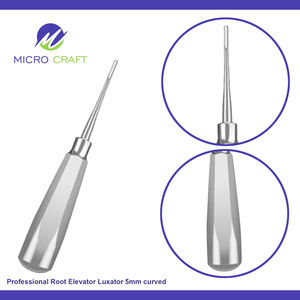 Elevadores de raíz profesionales Clínica dental Instrumentos de hospital disponibles Espejo opaco y fabricante recubierto de plasma Pakistán - Product Image 3