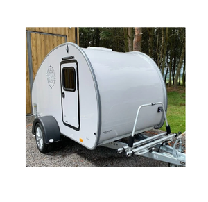 Lightweight Modern 4 Person Mini Teardrop Caravan 4x4 Compatible for off Grid Camping Easy Towing on Long Journeys - Product Image 5