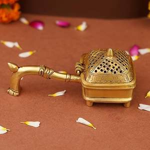 Wholesale Luxury Metal Crafts Mini Brass <b>Incense</b> <b>Stick</b> <b>Holder</b> Oud <b>Incense</b> Burner <b>Holder</b> <b>for</b> restaurant home office decor - Product Image 4