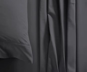 Draps de lit King Size noirs en coton durable pour l'hôtellerie et l'usage domestique, vente en gros pour l'exportation - Product Image 2