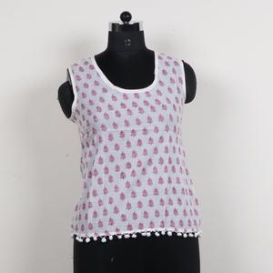 Vestido Mini Sexy sin Mangas con Estampado Floral, 100% Algodón, Hecho a Mano, para Fiestas, Vestido Corto de Uso Diario para Mujer - Product Image 1