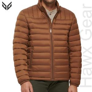 Vente en gros directe Pakistan Vestes rembourrées d'hiver pour hommes de haute qualité conçues sur mesure Col à capuche Tissu en toile Style High Street - Product Image 1