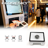 Lector de Códigos de Barras 2D con Cable USB TTL EMT8621A, Módulo Escáner de Códigos QR 1D Integrado, Producto en Stock