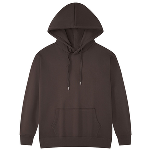 Sweat à capuche pour homme en coton 100% respirant et écologique, poids lourd, de luxe, avec appliques, pour l'hiver et l'automne, personnalisable - Product Image 2