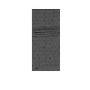 Pañuelo Cuadrado Floral de Verano, Material Personalizado, Poliéster Gris - Product Image 1