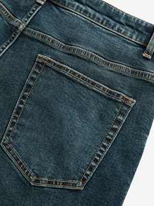 Men's Blue <b>Soft</b> Cotton <b>Denim</b> Shorts OEM Slim Summer Streetwear Fit Comfortable High Quality Casual Fashion <b>Jeans</b> Design - Product Image 6