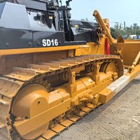 Nouvelle Arrivée : Bulldozer d'occasion Shantui SD16 à vendre – Bulldozer sur chenilles d'occasion avec capacité de pelle