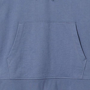 Vente en gros de sweats à capuche pour hommes de haute qualité, col haut uni, 100% coton, hiver, broderie personnalisée, GSM, OEM - Product Image 4
