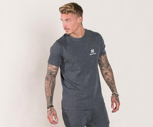 Camisetas de hombre de algodón 100% de alta calidad estilo juvenil fresco 220 gramos camisetas en blanco lisas personalizables - Product Image 6