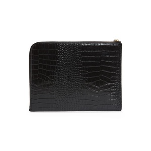 Pochette in Pelle con Chiusura a Zip per Donna Nordstrom, Colore Nero - Product Image 2